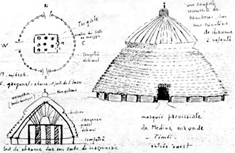 Mosqu&eacute;e paroissiale (misiide) de Madina Mawnde (Timbi)